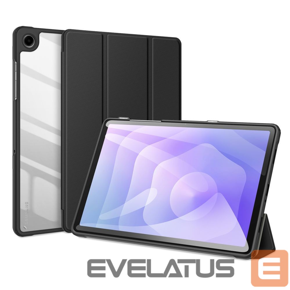 Kaaned Dux Ducis Galaxy Tab A9 Plus / A11 Plus Toby case with flip stand Black