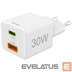 Adaptrid Hama  Mini Adapter USB-C + USB-A 30W White
