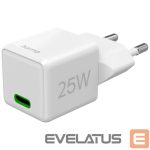 Adaptrid Hama  Mini Fast Charger USB-C PD 25W White