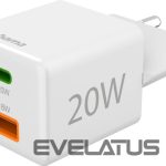 Adaptrid Hama  Charger USB-C+USB-A Charger 20W White