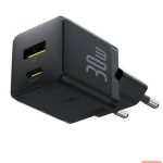 Adaptrid Baseus  Palm Fast Charger USB-A + USB-C 30W Black