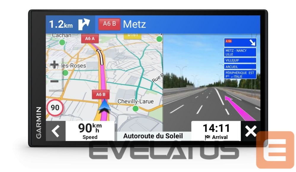 Autode navigeerimine Garmin DriveSmart 76 Traffic with Included Cable