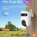 IP kaamerad EZVIZ  H9c Dual-Lens Pan & Tilt 4G & Wi-Fi Camera 3K & 3K  Camera 