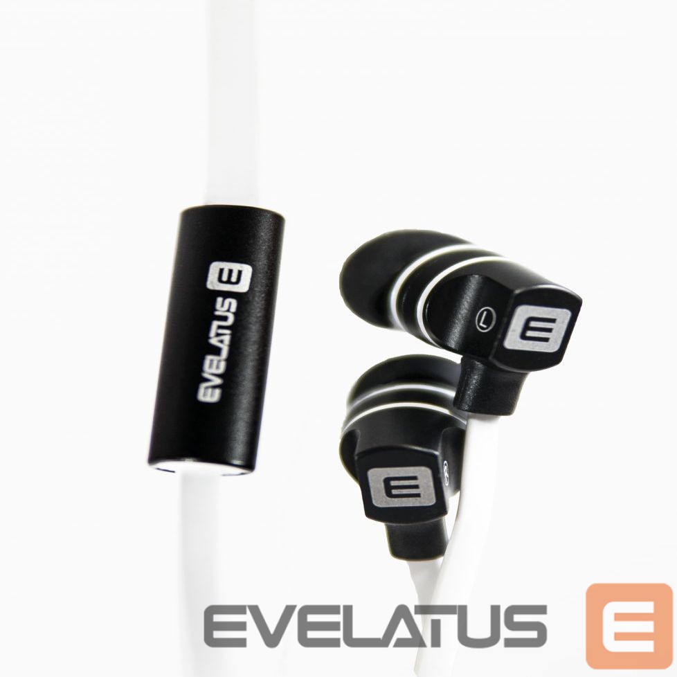 Kõrvaklapid Evelatus Universal Hands Free EEP01 with mic Black