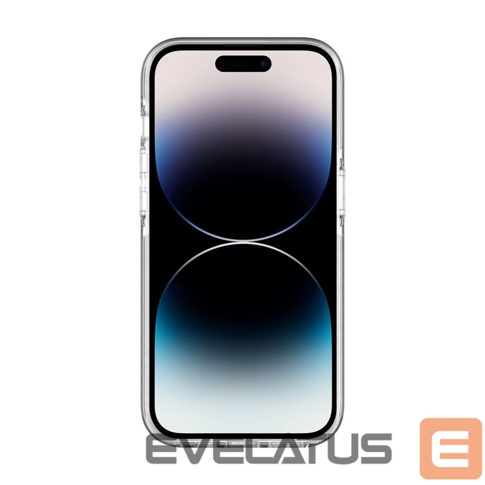Tagakaaned Evelatus Apple iPhone 15 Pro Max Clear Case PC+TPU With MagSafe Transparent Black