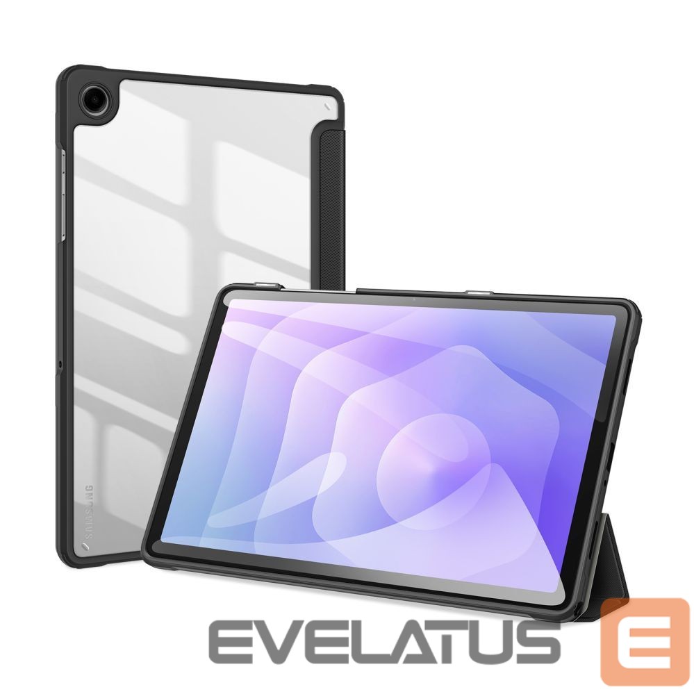 Kaaned Dux Ducis Galaxy Tab A9 Plus / A11 Plus Toby case with flip stand Black