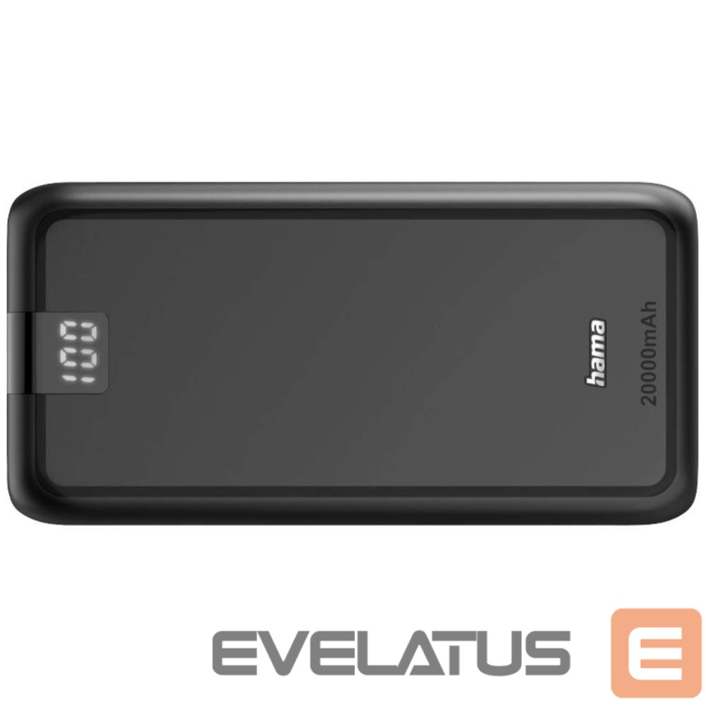 Väline aku Hama Powerbank Performance 20 20000 mAh Black