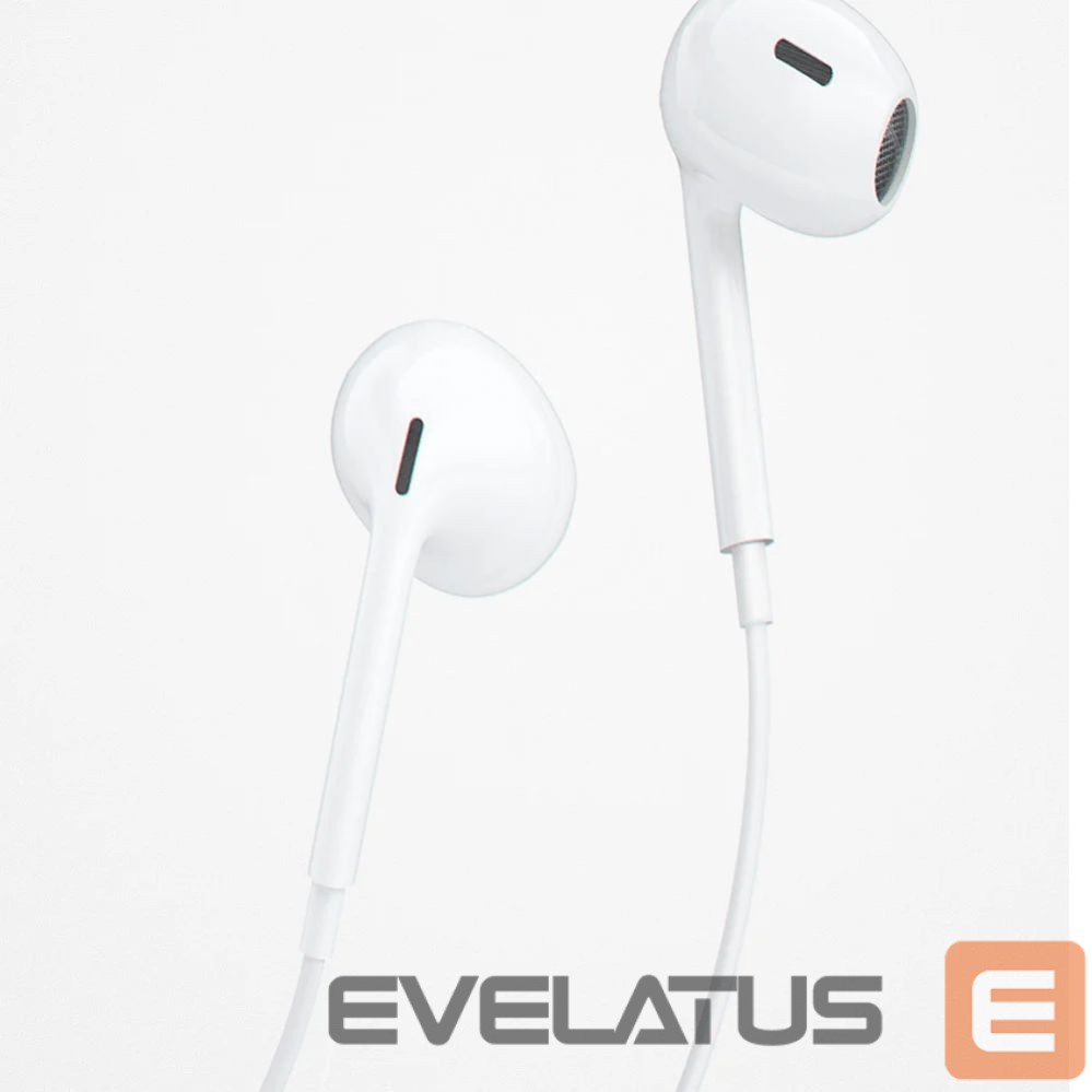 Kõrvaklapid Dudao in-ear headphones with Lightning connector White
