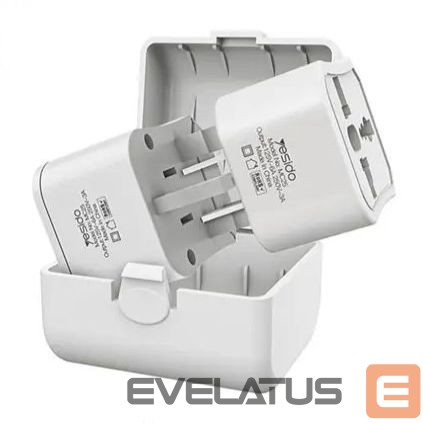 Adaptrid yesido MC25 Travel Adapter Plug Kit White