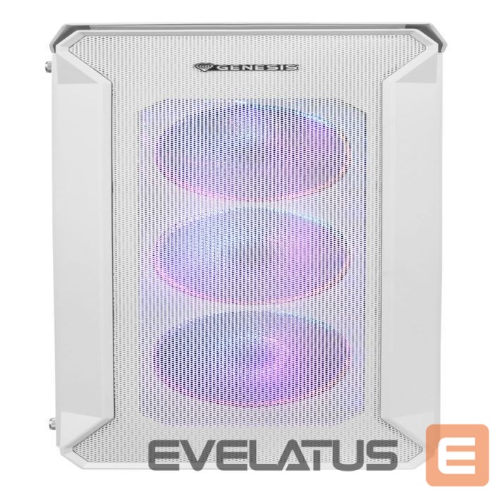 Arvuti komponendid Natec NATEC GENESIS PC case Irid 505 ARGB Wh