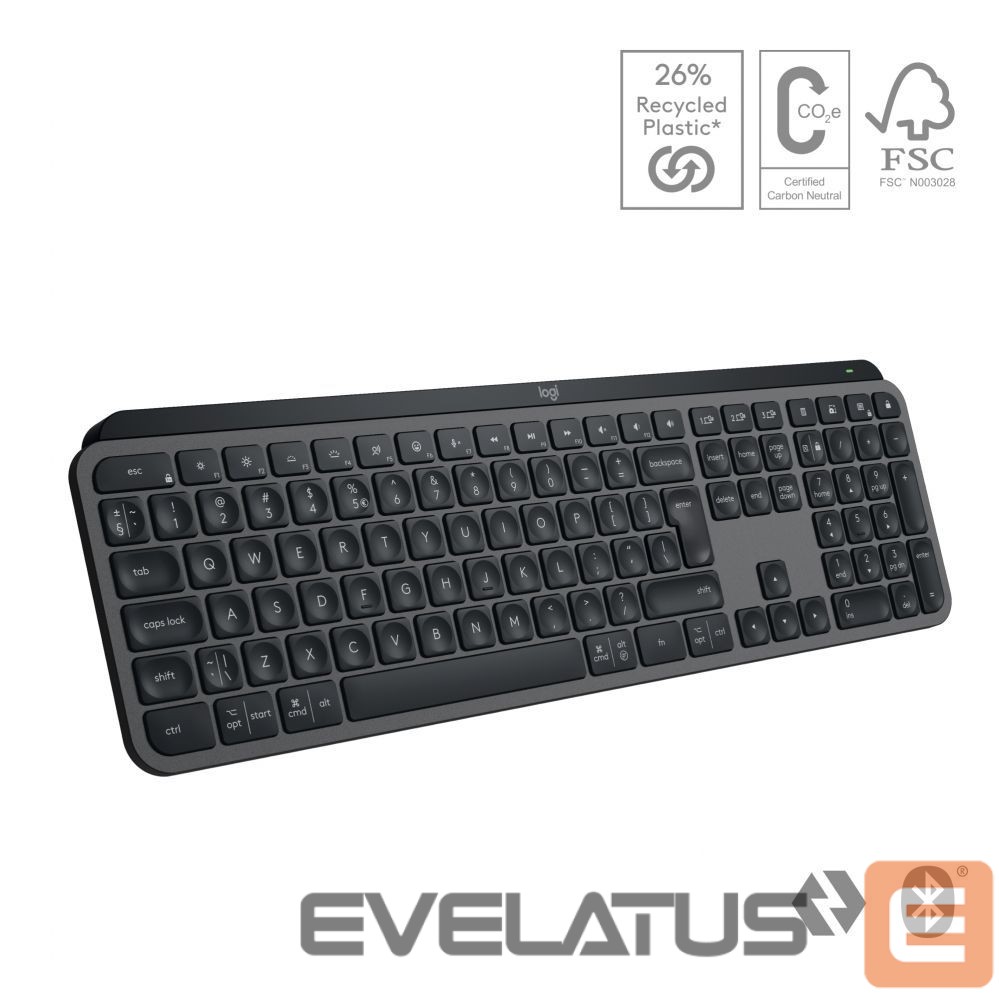 Arvutitarvikud Logitech LOGI MX Keys S GRAPHITE (US)