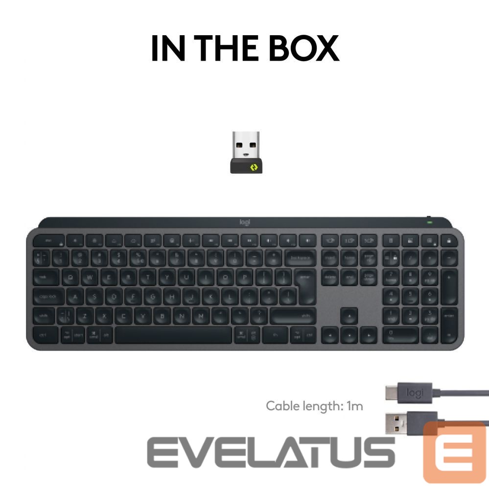 Arvutitarvikud Logitech LOGI MX Keys S GRAPHITE (US)