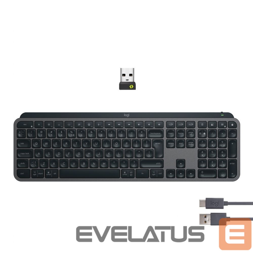 Arvutitarvikud Logitech LOGI MX Keys S GRAPHITE (US)