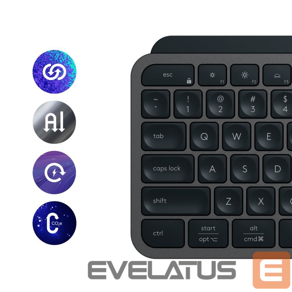 Arvutitarvikud Logitech LOGI MX Keys S GRAPHITE (US)