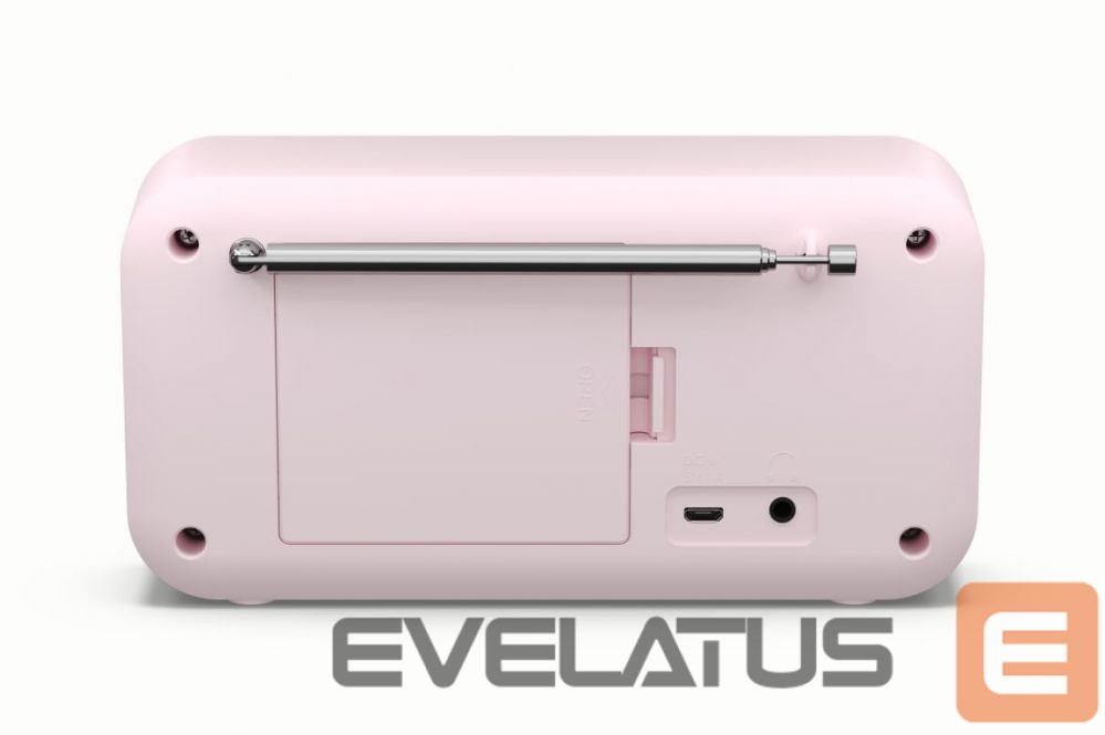 Arvutikõlarid Sharp DR-P420(PK) Tokyo Portable Digital Radio, FM/DAB/DAB+, Bluetooth 5.0, USB or Battery Powered, Pink
