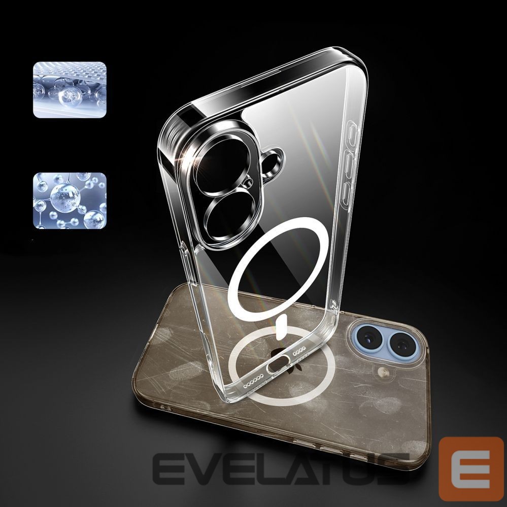 Tagakaaned Ugreen Ugreen Classy Clear Magnetic Case for iPhone 16 Plus - Transparent