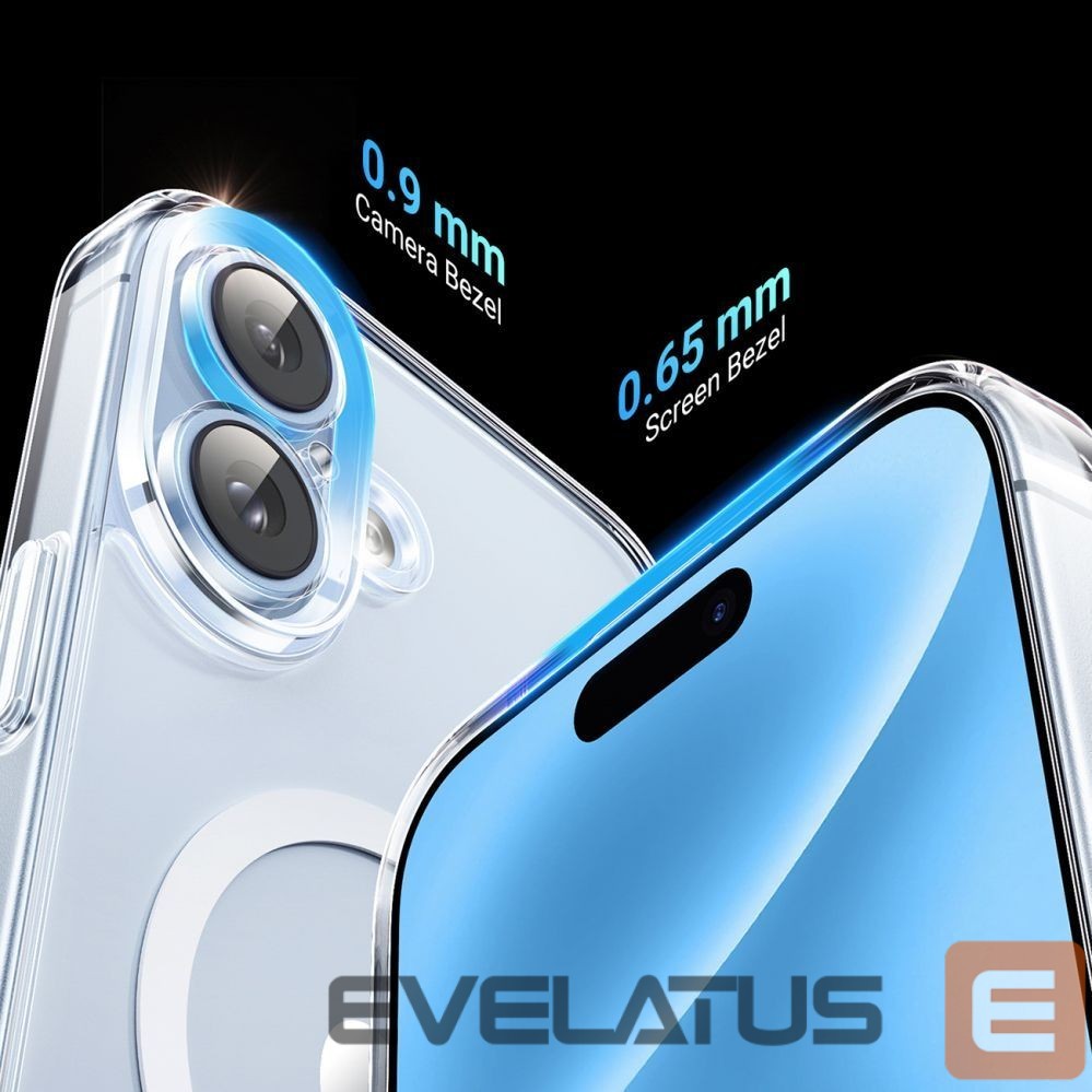 Tagakaaned Ugreen Ugreen Classy Clear Magnetic Case for iPhone 16 Plus - Transparent