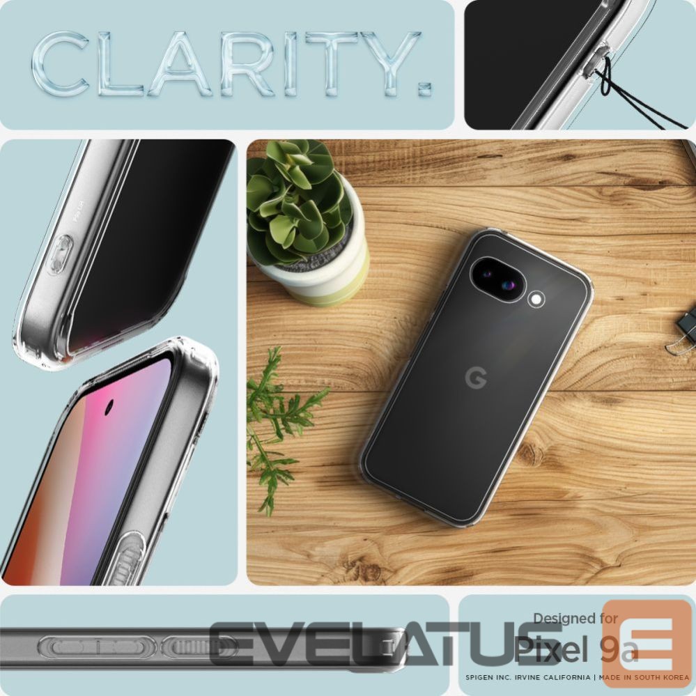 Muud kaubad Spigen Spigen Ultra Hybrid Case for Google Pixel 9A - Clear