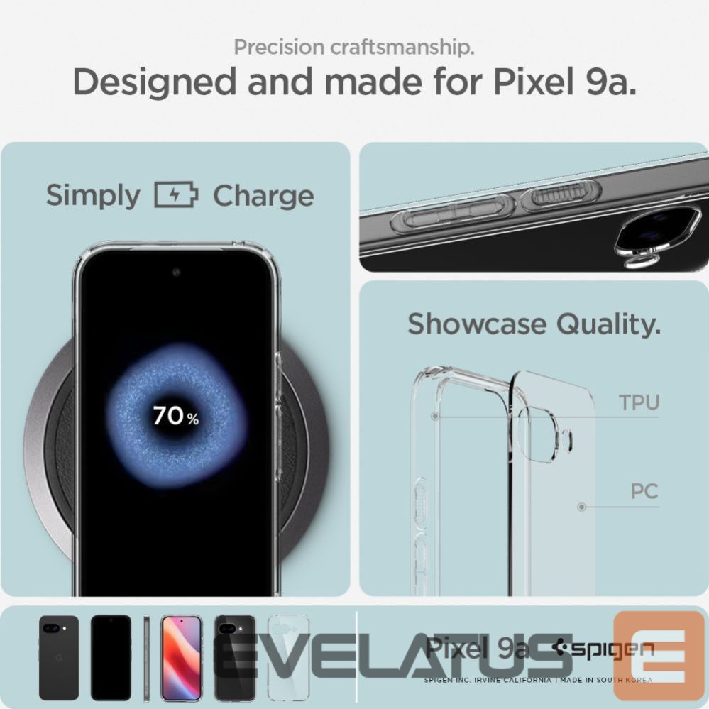 Muud kaubad Spigen Spigen Ultra Hybrid Case for Google Pixel 9A - Clear
