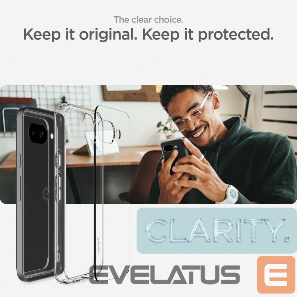 Muud kaubad Spigen Spigen Ultra Hybrid Case for Google Pixel 9A - Clear