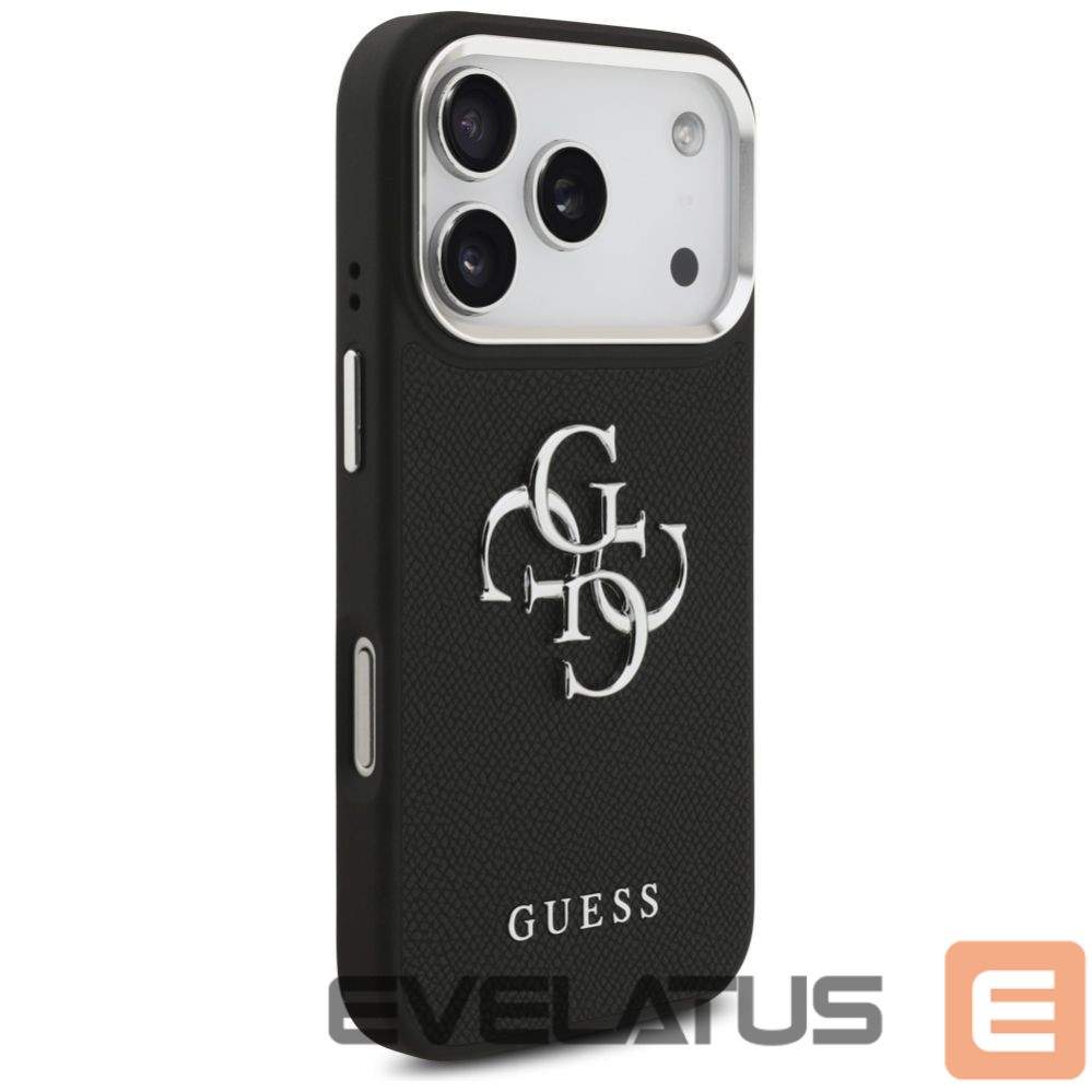 Muud kaubad Guess Guess Grained Big 4G Classic Logo case for iPhone 17 Pro - black