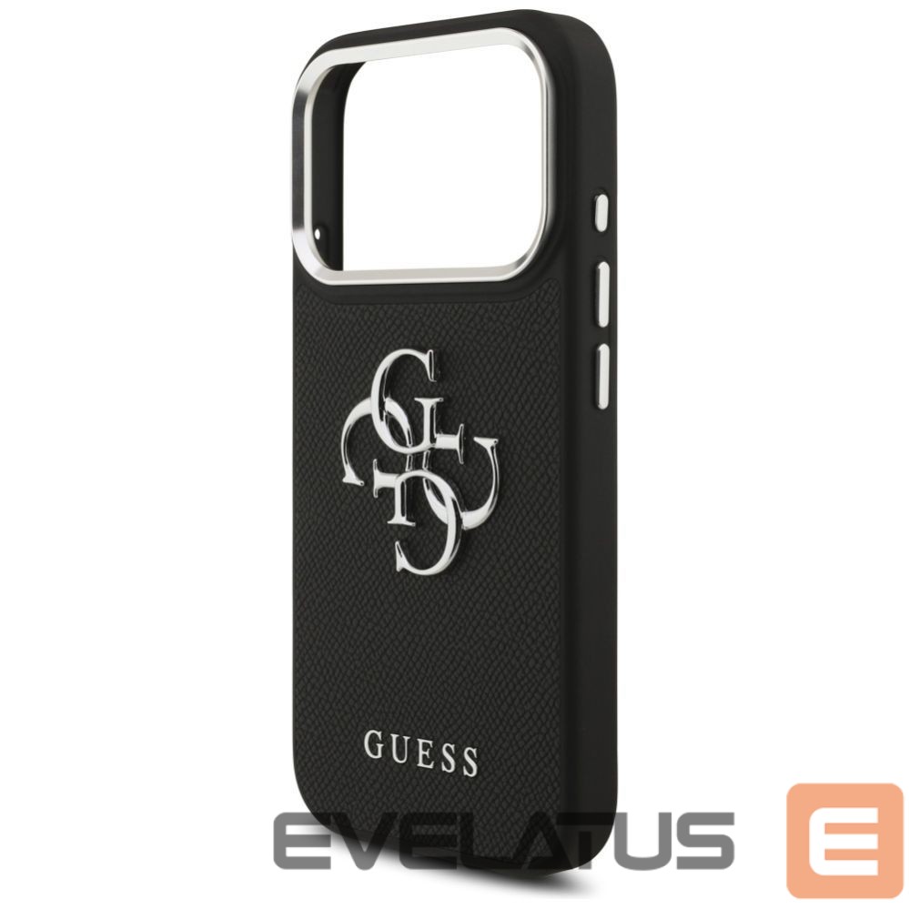 Muud kaubad Guess Guess Grained Big 4G Classic Logo case for iPhone 17 Pro - black