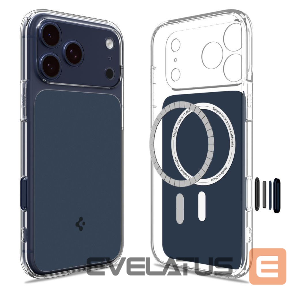 Muud kaubad Spigen Spigen Thin Fit MagSafe Case for iPhone 17 Pro Max - Clear Navy Blue