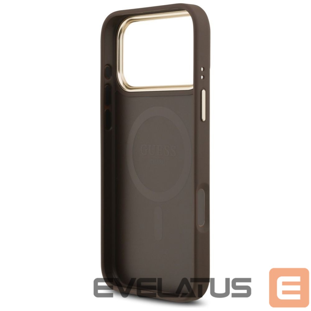 Muud kaubad Guess Guess 4G PU Classic Logo MagSafe Case for iPhone 17 Pro Max - Brown