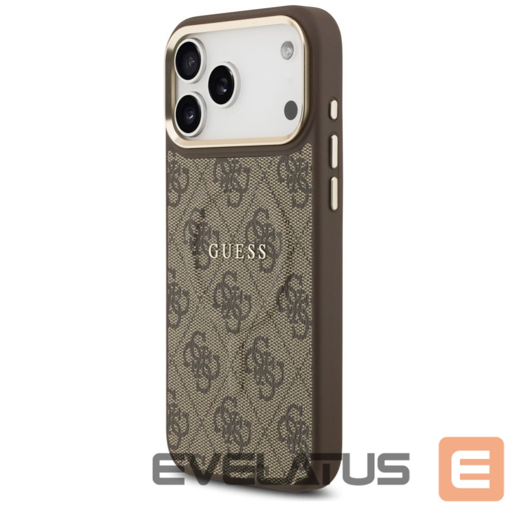 Muud kaubad Guess Guess 4G PU Classic Logo MagSafe Case for iPhone 17 Pro Max - Brown