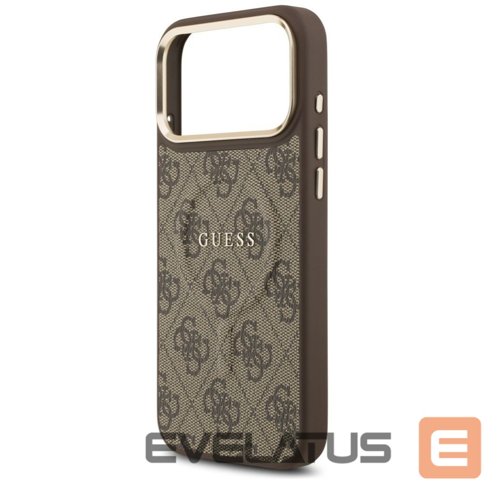 Muud kaubad Guess Guess 4G PU Classic Logo MagSafe Case for iPhone 17 Pro Max - Brown