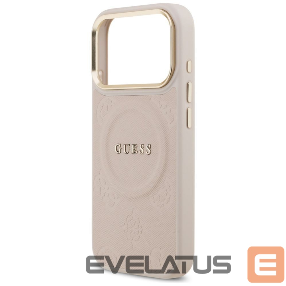 Muud kaubad Guess Guess Peony Hot Stamp MagSafe Case for iPhone 17 Pro - Pink
