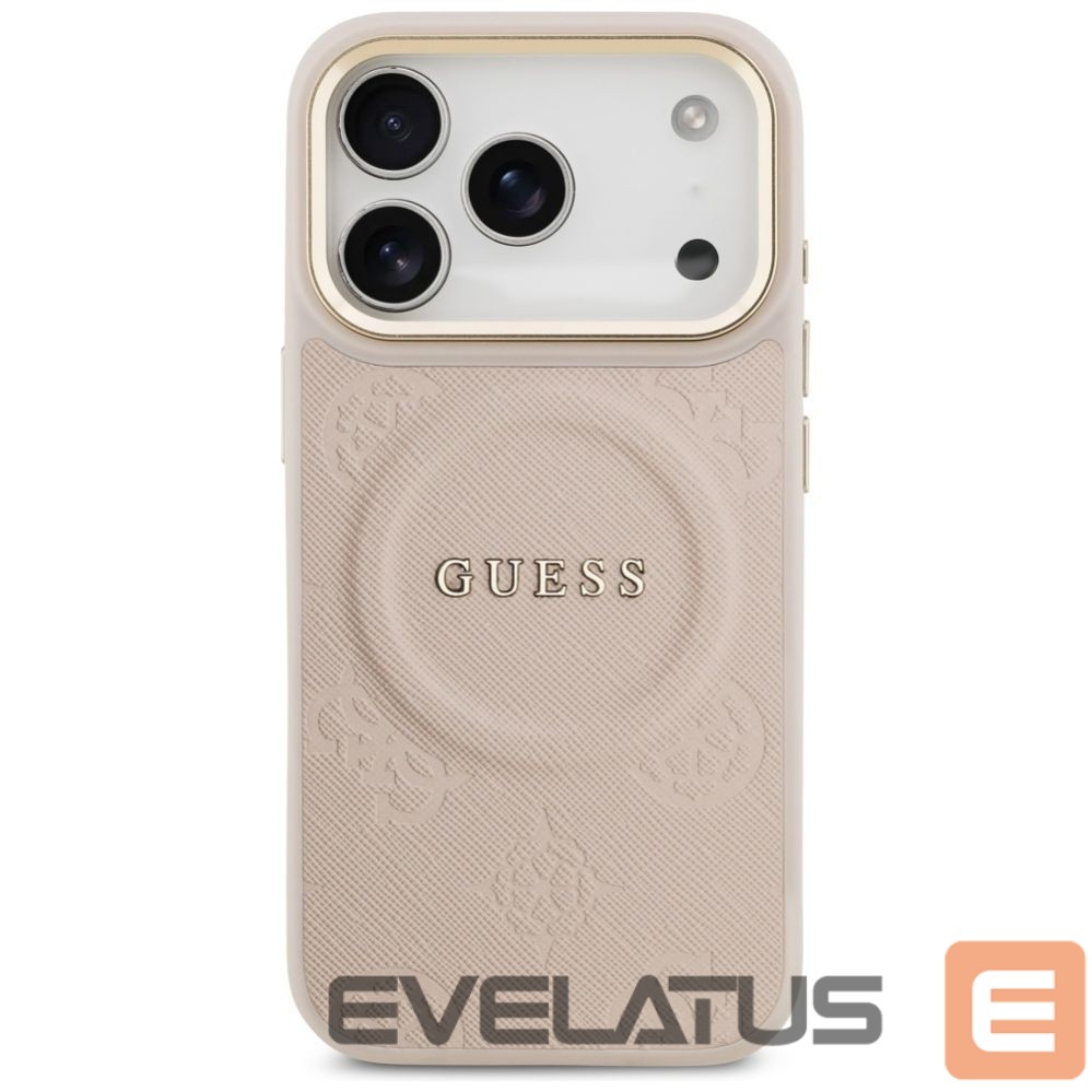 Muud kaubad Guess Guess Peony Hot Stamp MagSafe Case for iPhone 17 Pro - Pink