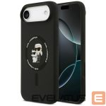 Muud kaubad Karl Lagerfeld  Karl Lagerfeld Silicone Karl&Choupette Ring MagSafe Case for iPhone 17 Air - Black 