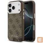 Muud kaubad Guess  Guess 4G Classic Logo MagSafe case for iPhone 17 Pro - brown 