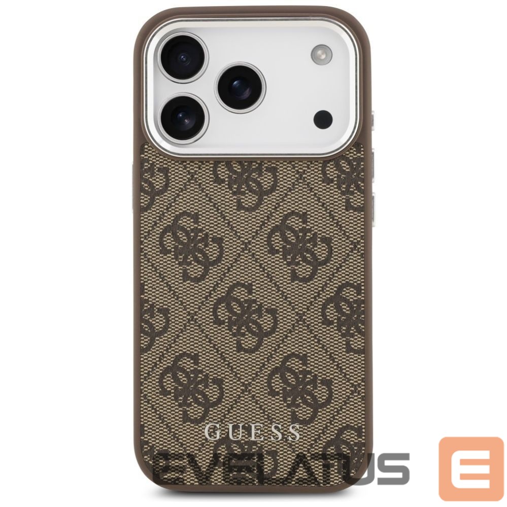 Muud kaubad Guess Guess 4G Classic Logo MagSafe case for iPhone 17 Pro - brown