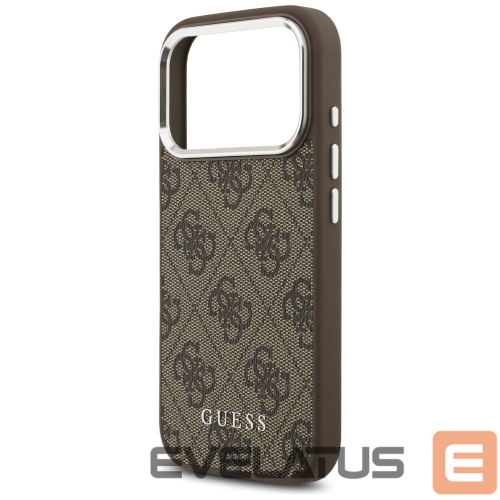 Muud kaubad Guess Guess 4G Classic Logo MagSafe case for iPhone 17 Pro - brown