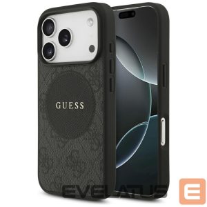 Muud kaubad Guess  Guess 4G Circle Classic Logo MagSafe case for iPhone 17 Pro - black 