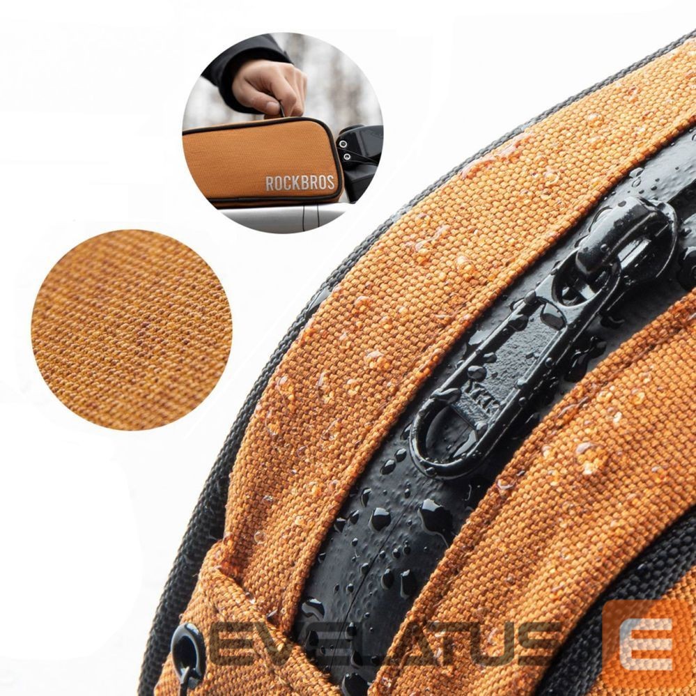 Muud kaubad Rockbros Rockbros 30120045004 ROAD TO SKY bicycle bag for the top frame tube, waterproof, 0.7L - orange