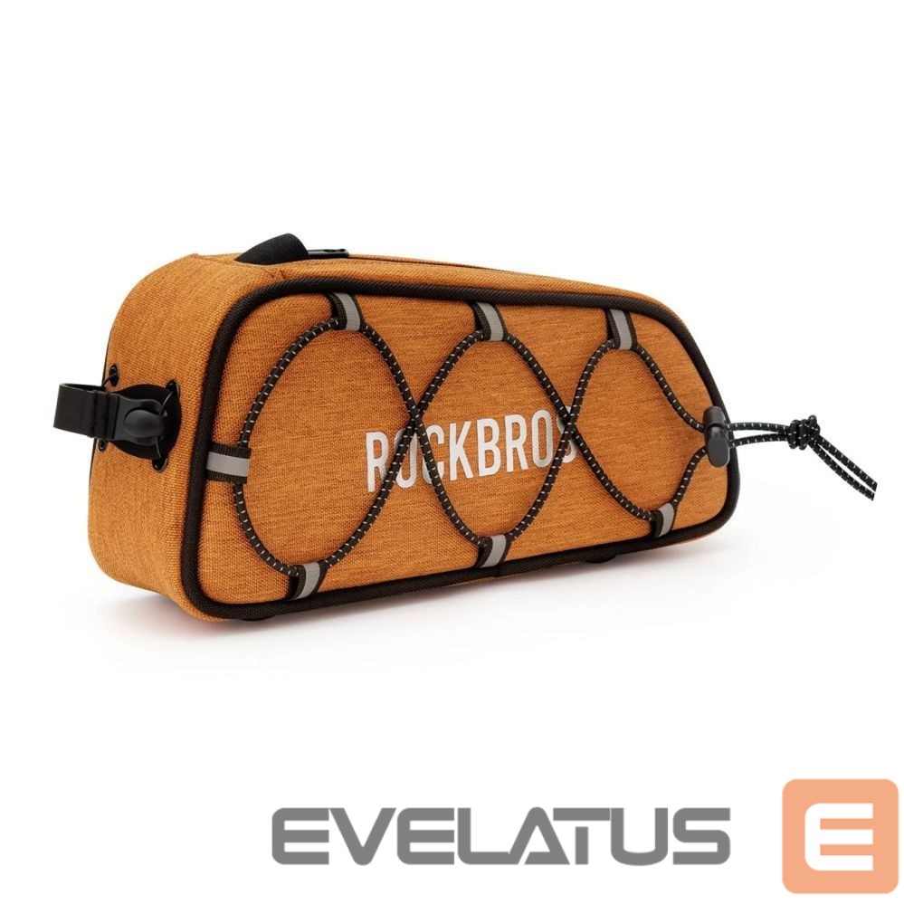 Muud kaubad Rockbros Rockbros 30120045004 ROAD TO SKY bicycle bag for the top frame tube, waterproof, 0.7L - orange