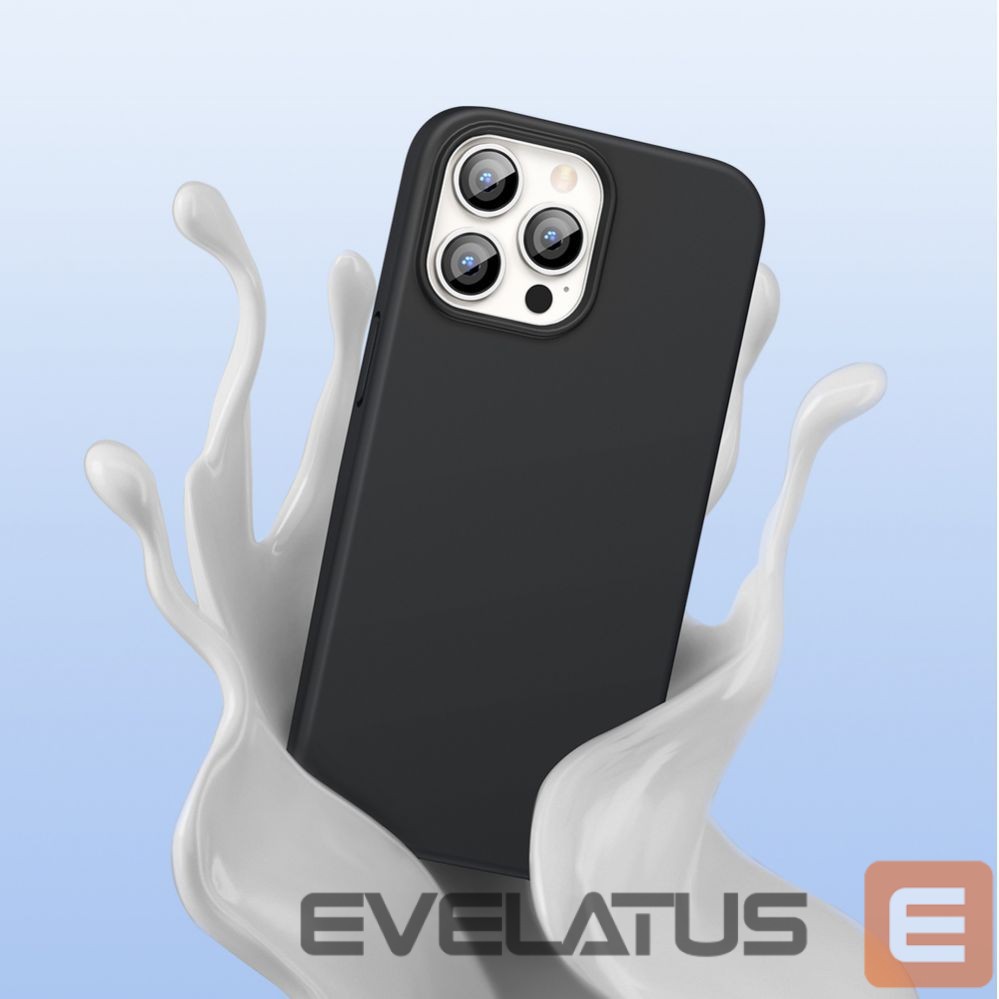 Tagakaaned Ugreen Ugreen Protective Silicone Case rubber flexible silicone case cover for iPhone 13 Pro black