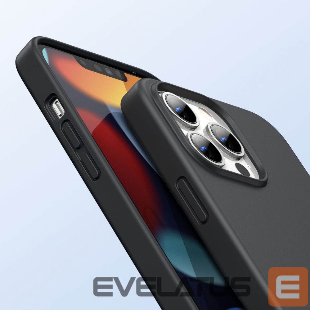 Tagakaaned Ugreen Ugreen Protective Silicone Case rubber flexible silicone case cover for iPhone 13 Pro black