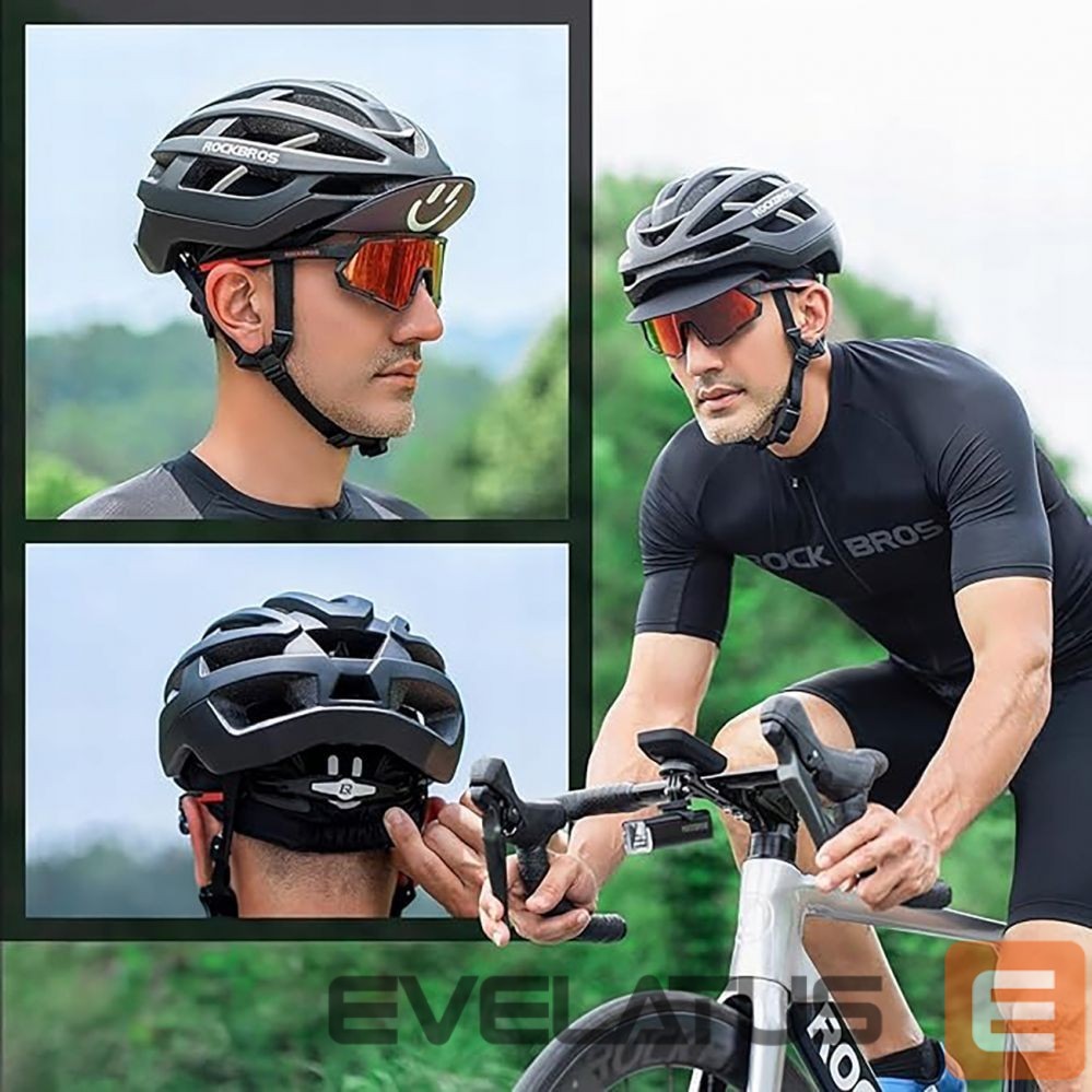 Teine toode Rockbros Rockbros 18230005001 cycling cap with peak - black