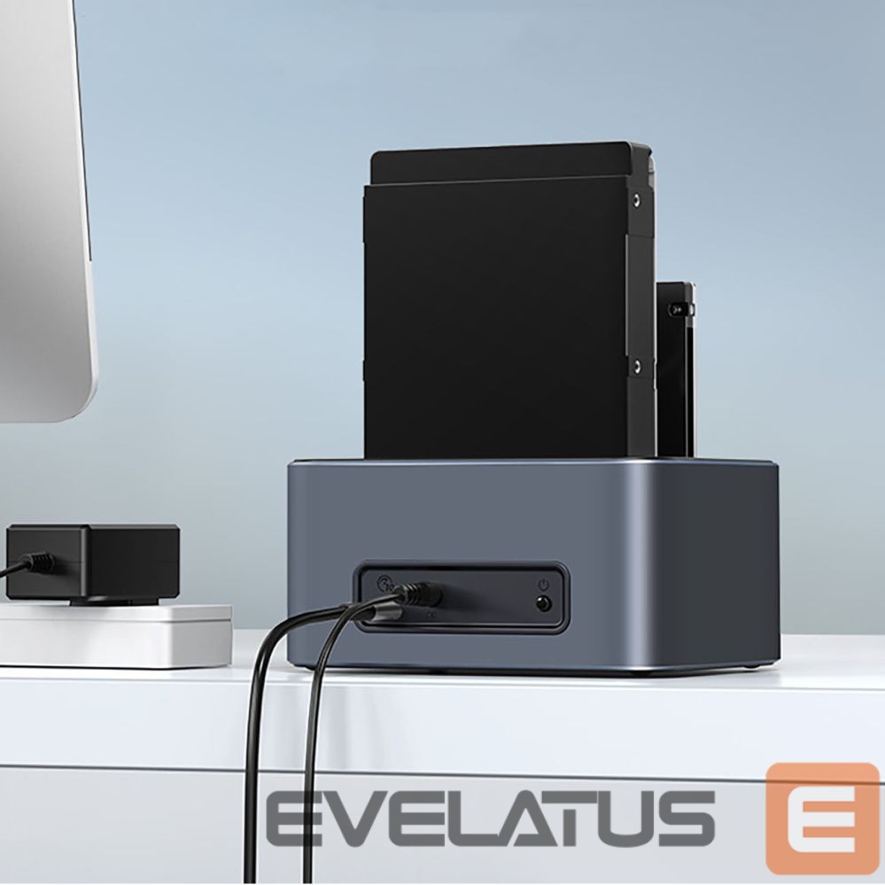 Muu arvutitarvik Orico Orico 6656C3-C 5-Bay Docking Station with Offline Clone Function 2.5"/3.5" SATA HDD/SSD - Gray