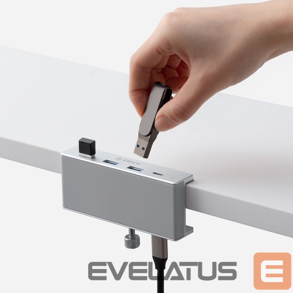 Üleminek Orico Silver \ USB-A (male) || USB-A (female) || USB-C (męski) || USB-C (female)