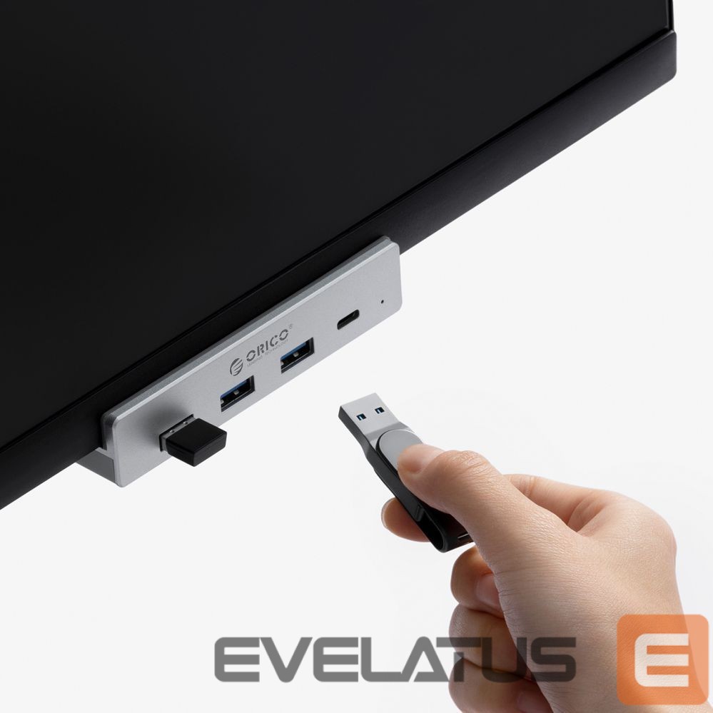 Üleminek Orico Silver \ USB-A (male) || USB-A (female) || USB-C (męski) || USB-C (female)