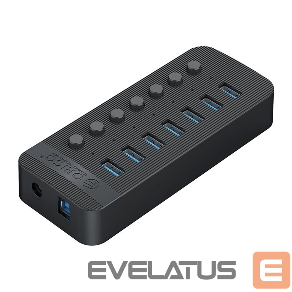 Üleminek Orico Black \ 7 ports