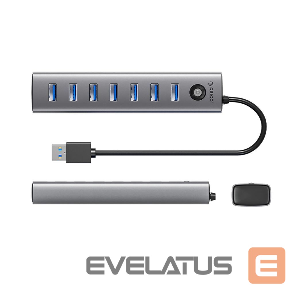 Üleminek Orico Gray \ 7 ports