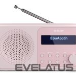 Arvutikõlarid Sharp  DR-P420(PK) Tokyo Portable Digital Radio, FM/DAB/DAB+, Bluetooth 5.0, USB or Battery Powered, Pink 