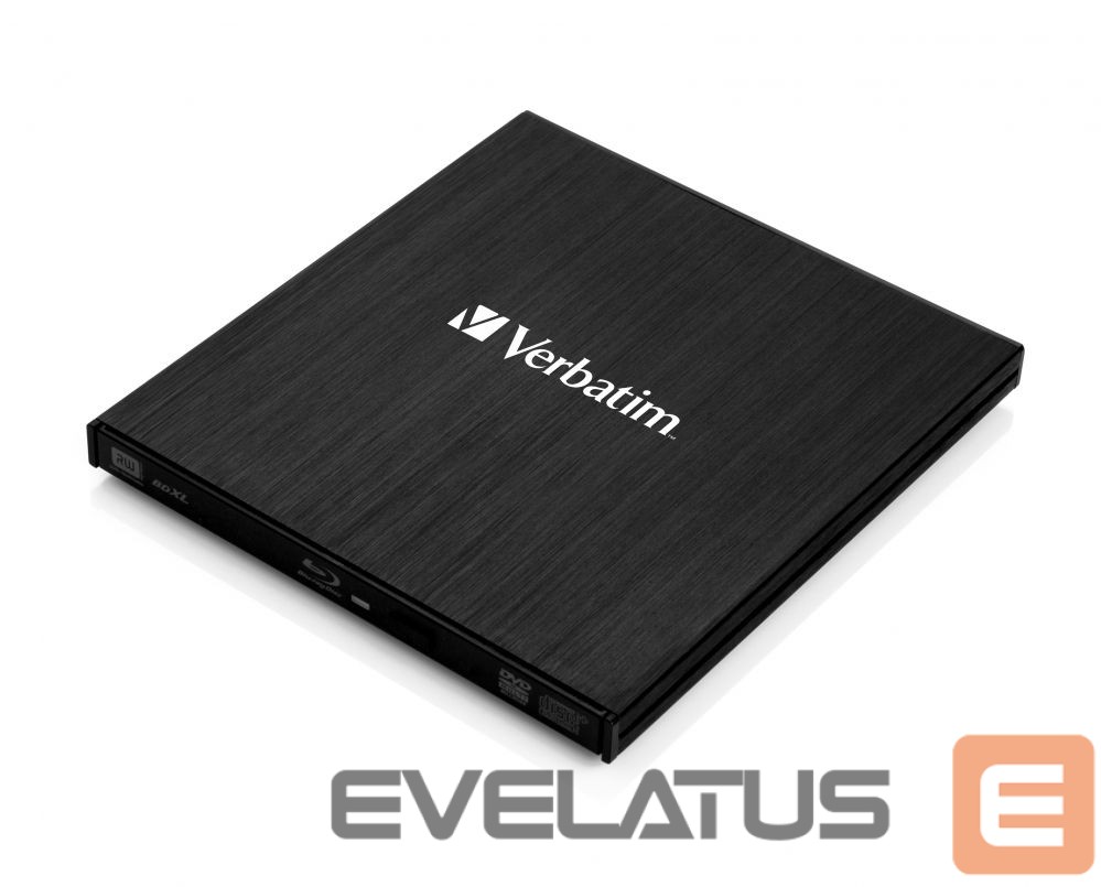 Arvuti komponendid Verbatim VERBATIM Mobile Blu-Ray ReWriter USB3.0