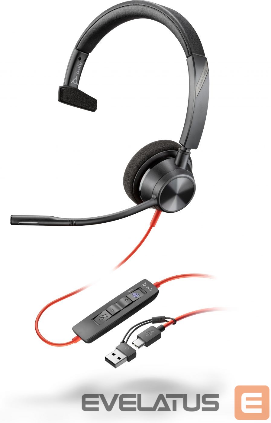 Arvutitarvikud HP HP Poly BW 3310 Mono -M USB-C HS USB-C/A